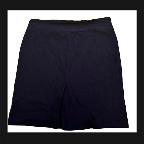 Marianne Plus Navy Blue Mini Pencil Skirt Size 2X - Picture 2 of 3